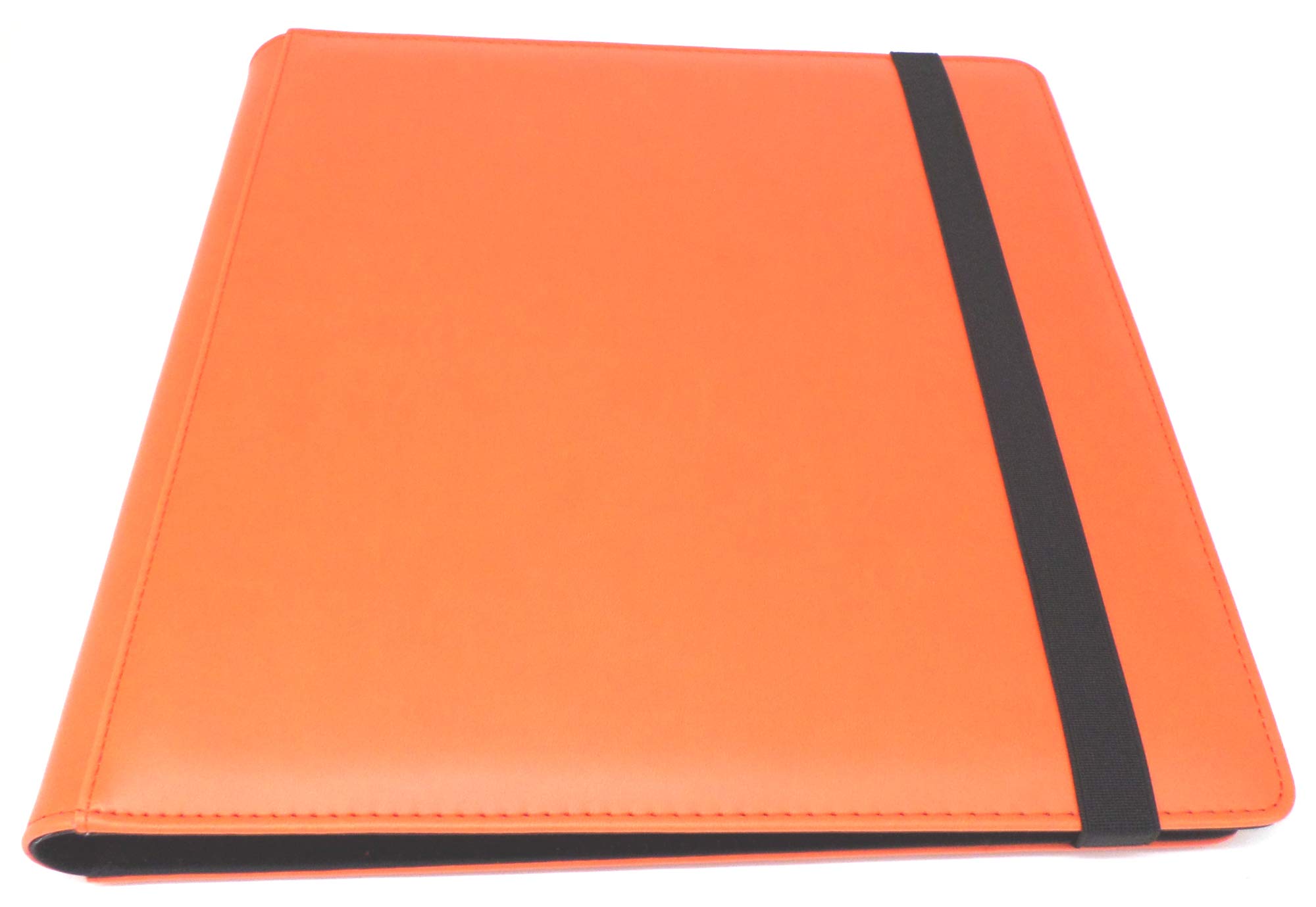 docsmagic.de Pro-Player Premium 12/24-Pocket Playset Album Orange - 480 Card Binder - MTG - PKM - YGO