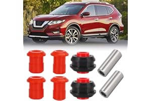Foruly Front Subframe Bushing Kit Engine Cradle Front Subframe Bushing Bushing Kit for Nissan Rogue 2008-2020 Replace 54466-JD000 54467-BR00A