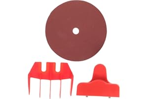 SUPVOX Sheep Clipper Guide Attachment with Detachable Sandpaper and Sharpener Anti-Injury Trimmer Guide for