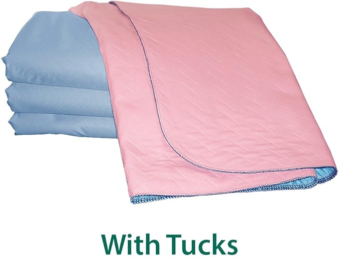 Drylife Super Absorbent Washable Bed Protector/Pad with Tucks (Pack of