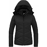 Skieer Women's Waterproof Ski Jacket Warm Snow Winter Coat Mountain Windproof Hooded Raincoat