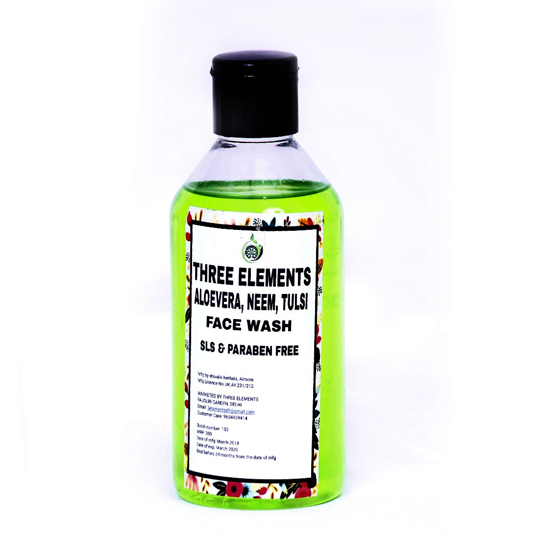 elements aloe vera face wash