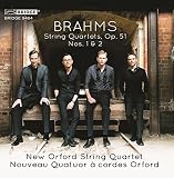 BRAHMS:STRING QUARTETS OP. 51 - NOS. 1 AND 2       image