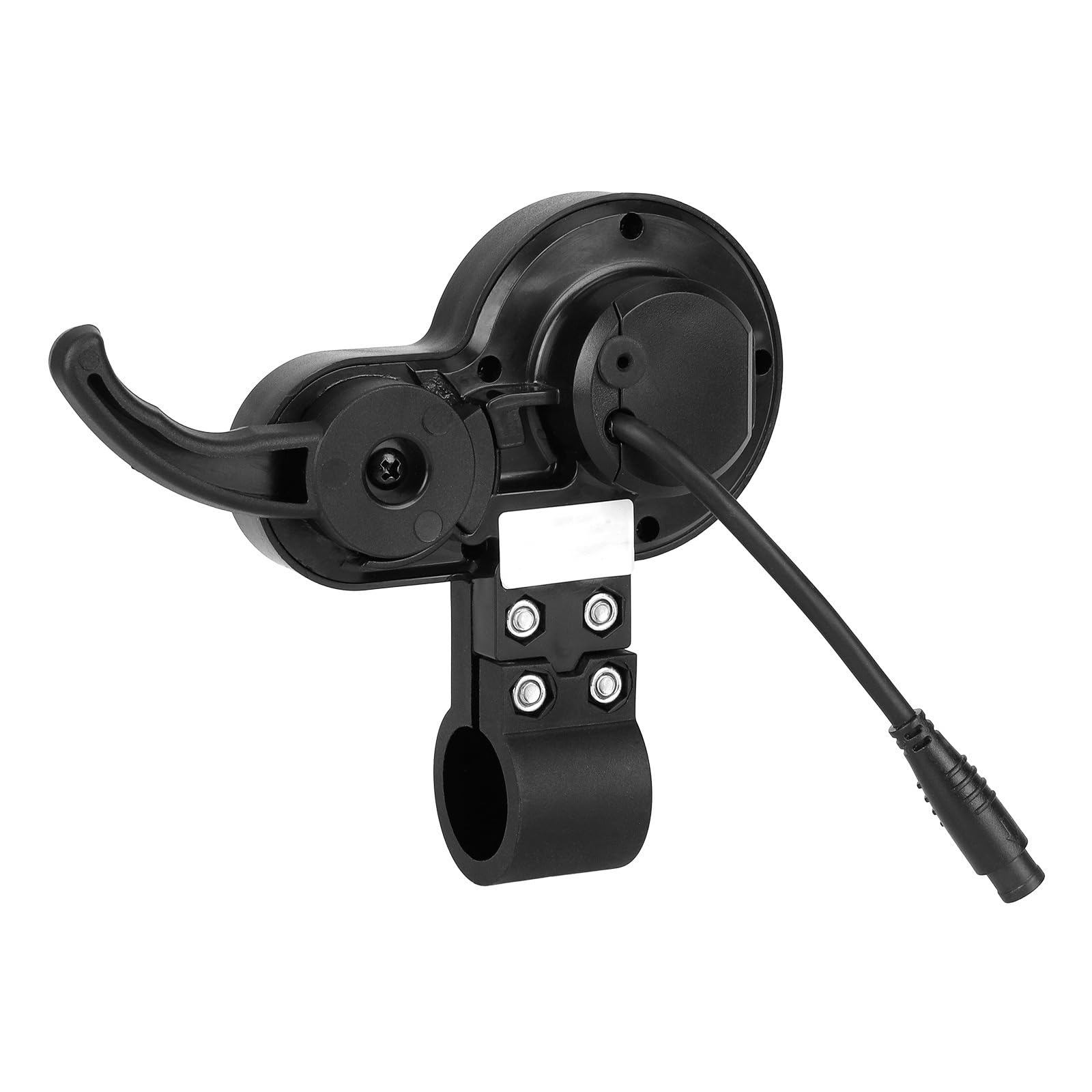TF-100 6 PIN Electric Scooter Thumb Throttle Speedometer with LCD Display, 24V/36V/48V LCD Display Meter Finger Throttle, 2 in 1 Waterproof Plug for KUGOO M4/Pro Electric Scooter Parts (6 PIN)