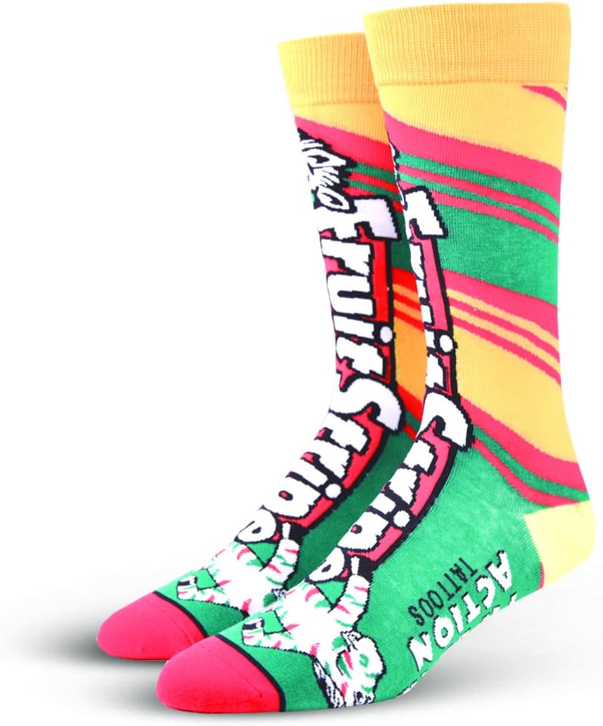 Cool Socks Men's Fruit Stripes Socks