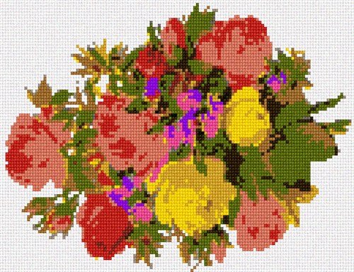 pepita Bright Bunch Needlepoint Canvas