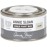 Annie Sloan Chalk Paint&reg; Wax (120 mL, Clear) - Protective Furniture Wax for Paintwork | Seals, Softens &amp; Enhances Hand-Painted Finishes
