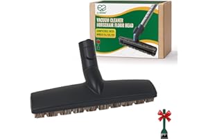 EZ SPARES Vacuum Floor Brush Head Compatible with Miele C1 C2 Canister Vacuum,SBB Deluxe Horsehair 35mm 1 3/8" for Hardwood,P