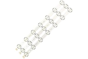 9PCS (3TV) 3V LED Backlight Strip Compatible with LG 43UK6565 TV Repair Accessories 43LG73CMECA 43UM7300PUA BUSYLJM(3PCS(1TV)