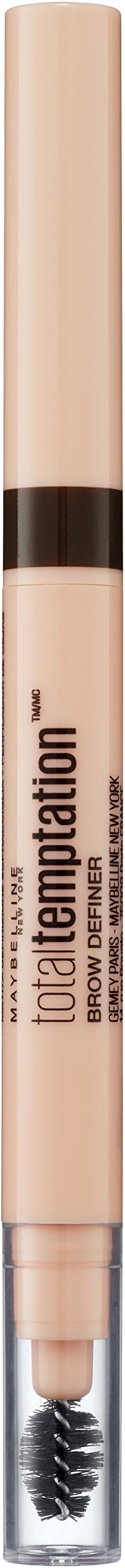 Maybelline Total Temptation Brow Definer Pencil Deep Brown 130 Softly Defined