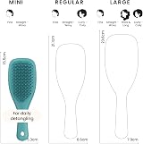 Tangle Teezer Mini Ultimate Detangler Teal - For Wet & Dry Hair view 3