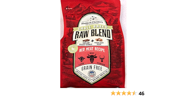 stella and chewy raw blend red meat recipe