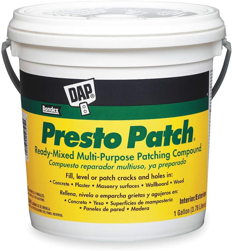 Dap Ready-Mixed Multi-Purpose Patching Compound, 1 gal. Size, Off White Color, Container Type: Pail - 1 Each