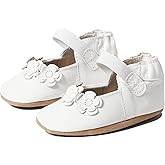 Robeez Baby Girls and Unisex Soft Soles Slip-Resistant Crib Shoes Slippers for Infant and Toddler, 0-24 Months