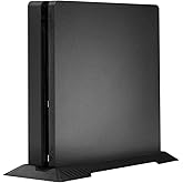Younik Vertical Stand for P4 Slim, Built-in Cooling Vents and Non-Slip Feet Steady Base Mount for P4 Slim, Black