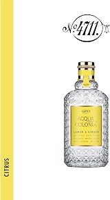 4711 Acqua Colonia Lemon Ginger Eau de Cologne Spray 170ml Unisex Citrus Spice view 4