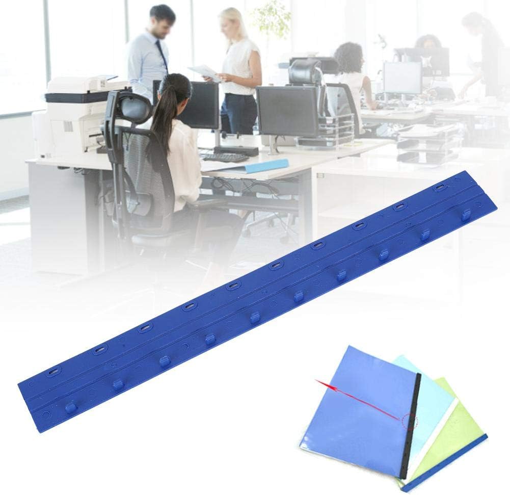 100pcs 5mm Blue Binding Strip Bars Slide A4 File Document Report Binding Strip Binding Consumables(5mm) : Office Products