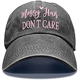 GEYGIE Fun Themes Embroidery Womens Baseball Caps
