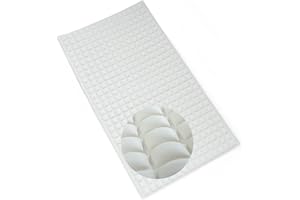SlipX Solutions Extra Comfort Bathtub Mat Designed for Sensitive Feet, Cloud-Like Softness with Non-Slip Grip, Cream
