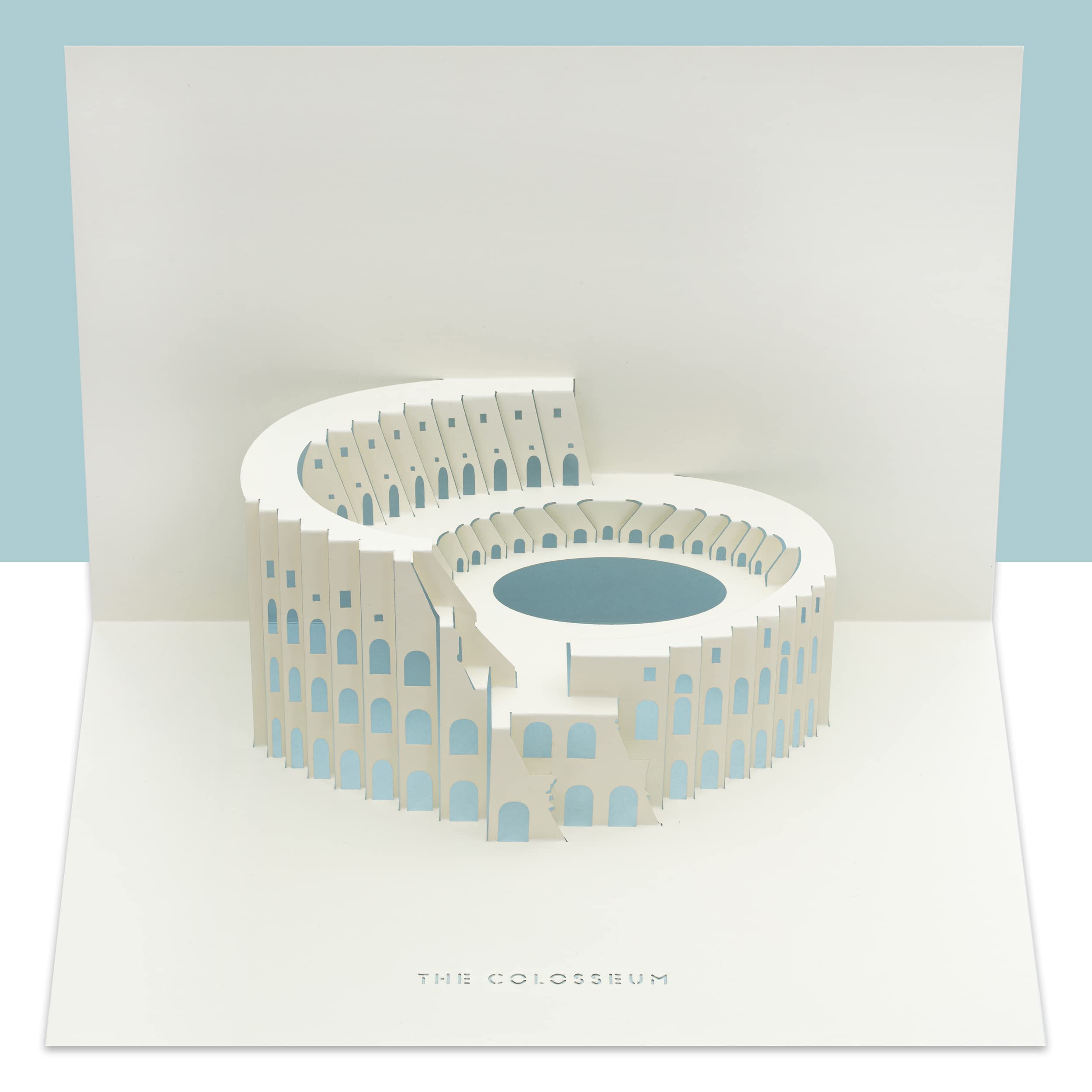Rome Colosseum pop-up card