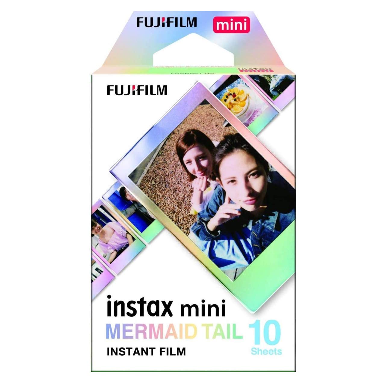 富士フイルム(FUJIFILM) インスタントカメラ チェキ用フィルム 10枚入 絵柄 (マーメイドテイル) INSTAX MINI MERMAID TAIL WW 1商品画像