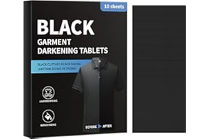 Color Grabber Laundry Sheets - 4.33 X 5.51 Inches Col0r Catcher Sheets, 10 Count Fabric Guard | Black Clothing Color Restorer