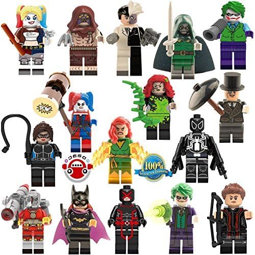 DESO® LEGO-compatible 16pcs/Set High Quality figures minifigures party favor supply children's gift