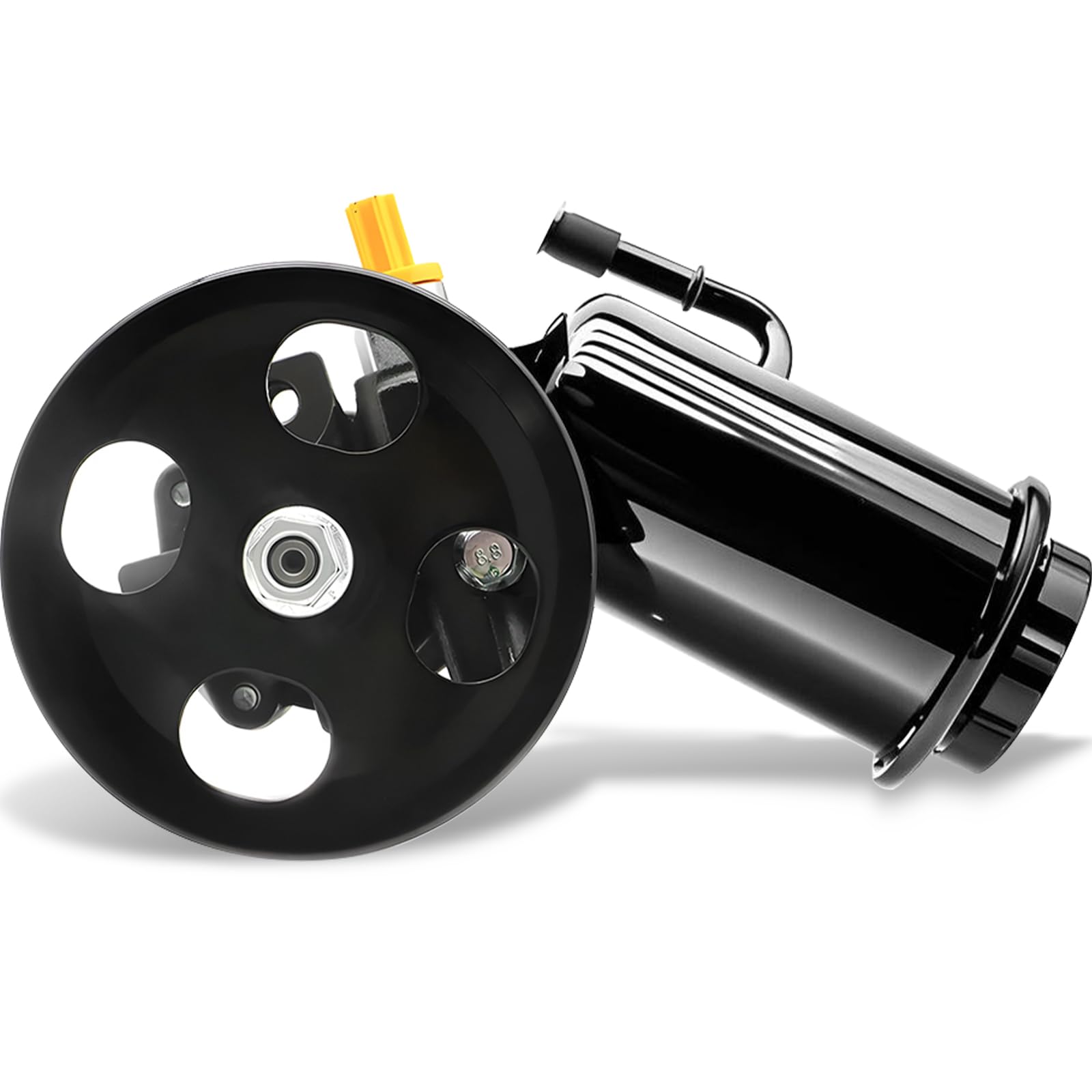 Photo 1 of 21-5229 Power Steering Pump with Pulley & Reservoir - Compatible with 1995-2004 Toyota Tacoma/4Runner/T100 3.4L V6 - Replaces 44320-0W030, 4432034060, 4432004030 - Direct Fit OEM Quality