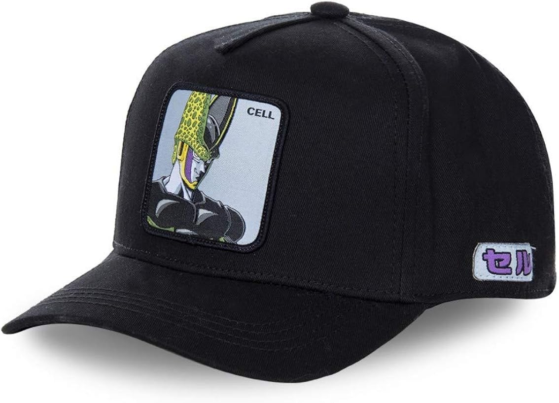 Collabs Gorra Dragon Ball Z Cell Negro OSFA Talla nica Para Todos 