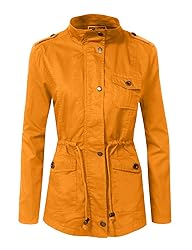 J. LOVNY Women's Versatile Military Anorak Jacket