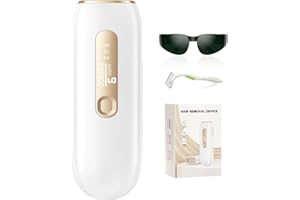 LAORICI Laser Hair Removal for Women - 3 in 1 Function At-Home Permanent IPL Hair Removal Device, Upgrade to 9 Levels 999,900 Flashes for Whole Body