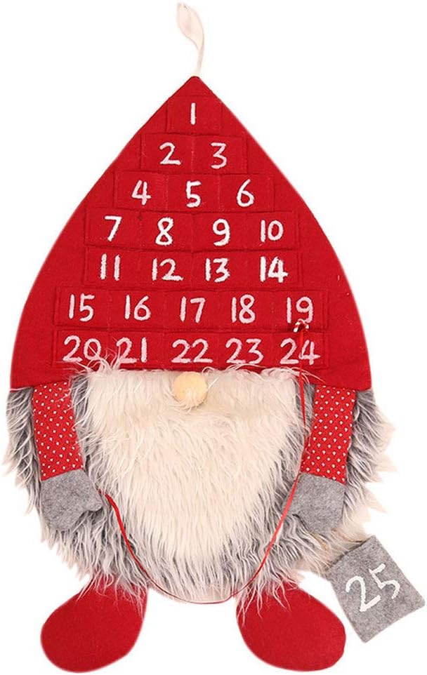 Amazon.com: Showall Christmas Advent Calendar 2021, 25inch Wall Hanging