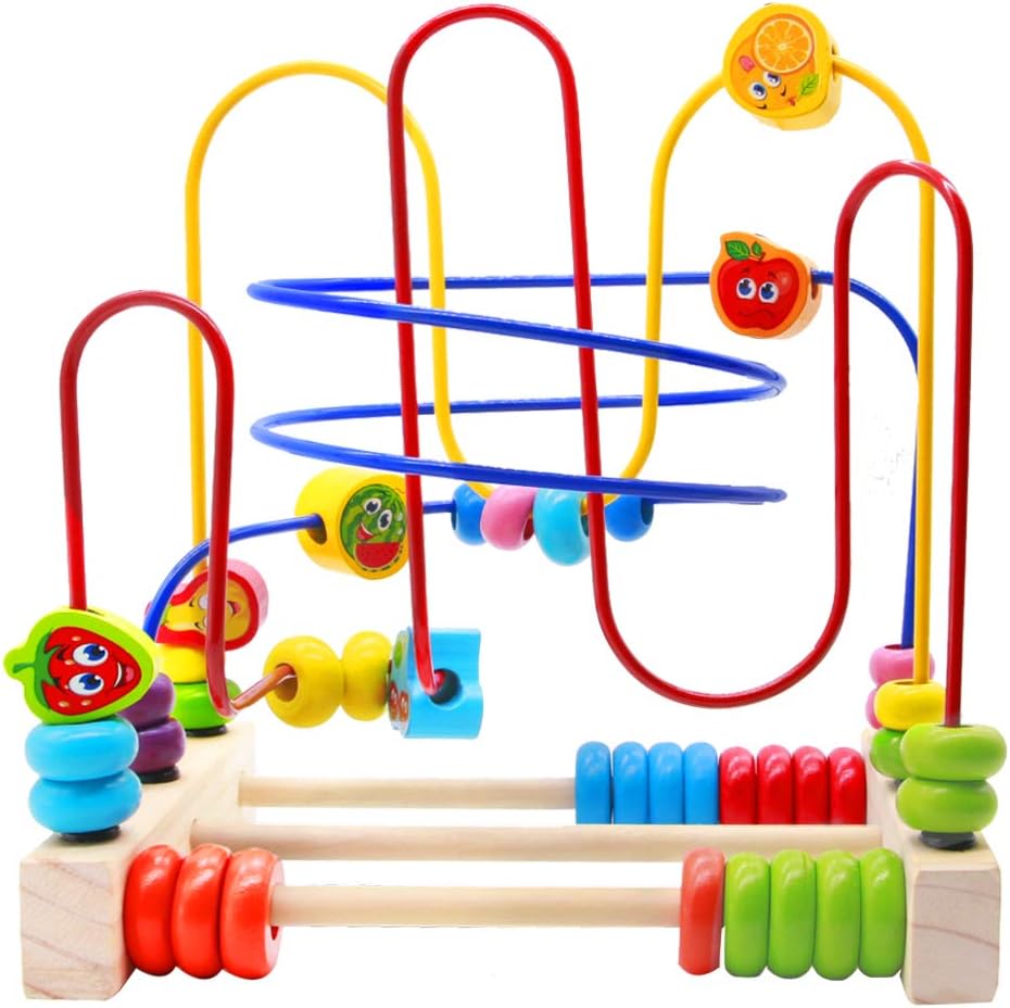 Circuits De Motricite Bebe Puericulture Bouliers Circuit De Motricite Fine En Bois Bebe Labyrinthe Boule Jeu Deveil Pour Garcon Fille