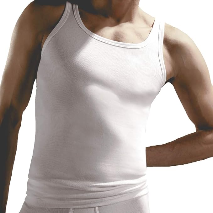 Esge 5er Spar Pack Malibu Herren Unterhemd Feinripp Sport Jacke Grosse 5 9 Aus Super Gekammter Baumwolle Kochwasche Weiss Amazon De Bekleidung
