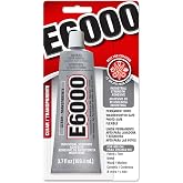 E6000 230010 Craft Adhesive, 3.7 Fluid Ounces, clear