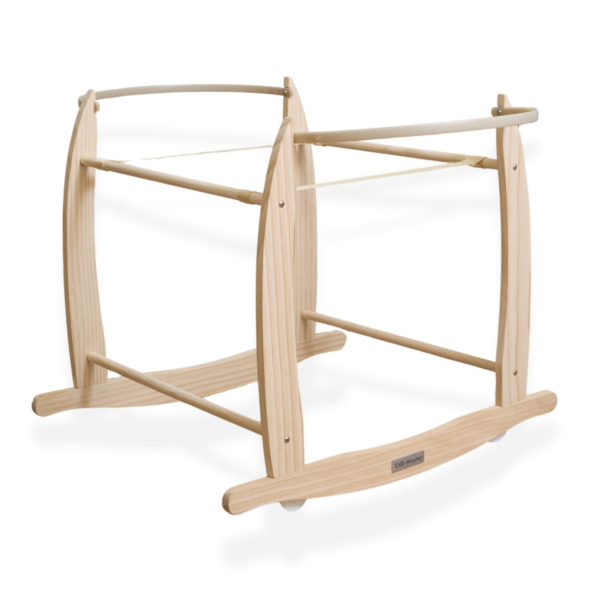 Clair de Lune Deluxe Rocking Moses Basket Stand