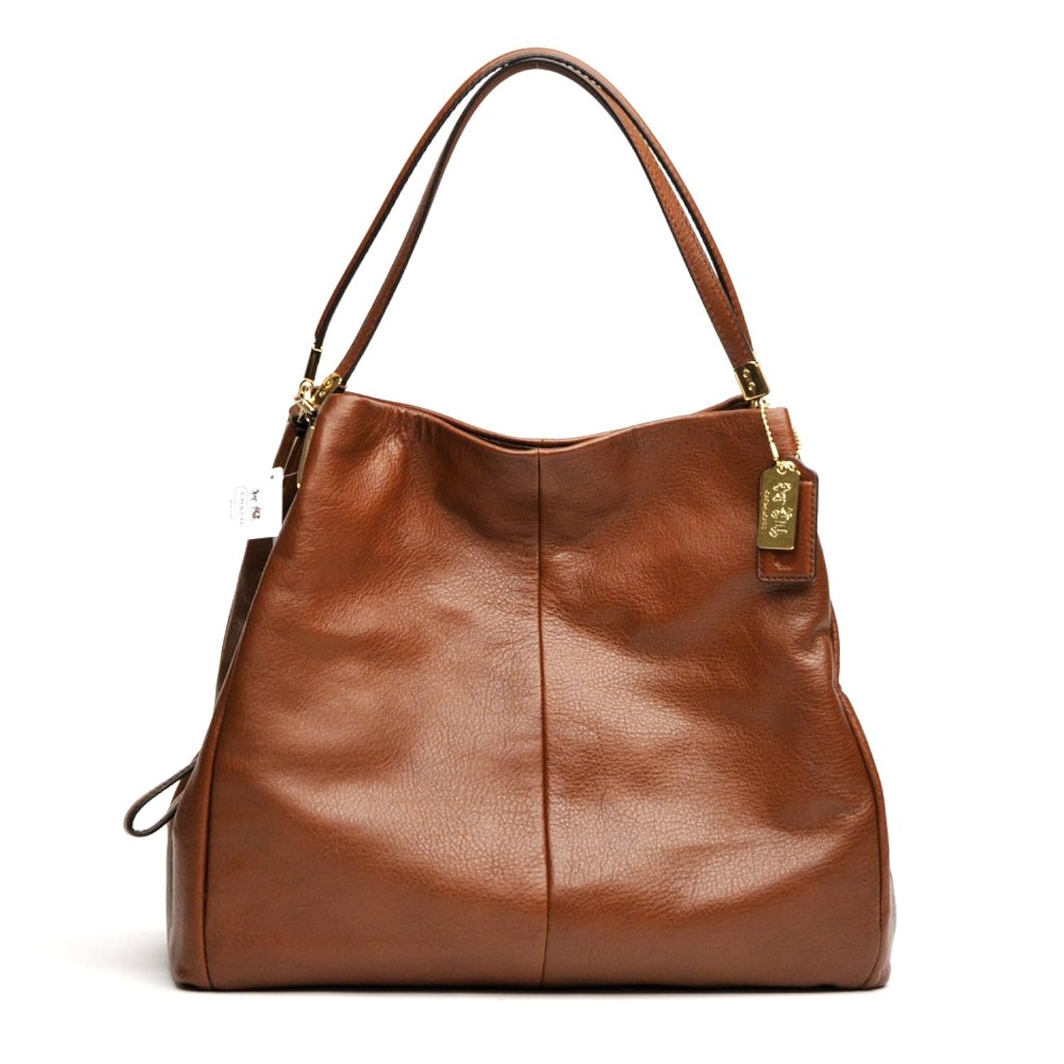Coach Madison Leather Phoebe Shoulder Bag 25635 CHESTNUT Handbags