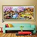 5D DIY Dream Home Crystal Full Diamond Rhinestone Painting By Number Cross Stitch Kit Embroidery Craft Home Decor (48'' x 24'', 120cm x 60cm)