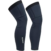 ROCKBROS Cycling Leg Warmers for Men Women | Winter Long Leg Sleeves Compression Knee Leg Warmer