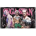 Sean Boxing Tapestry Flag 3×5 Feet Funny Poster Banner Wall Outdoor Hanging Flag With Brass Grommets for College Dorm Room Decor.