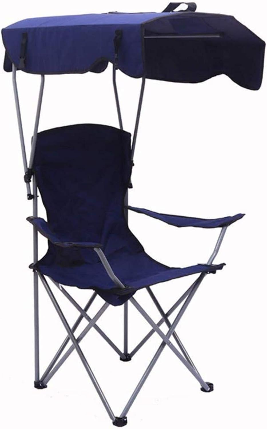 beach chair with canopy and cup holder