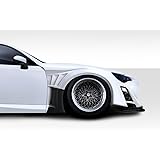 Brightt Duraflex ED-DIK-598 VR-S Wide Body Front Fenders - 4 Piece Body Kit - Compatible With FRS 2013-2018