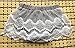 Bysweet Baby Girl Bloomers Diaper Covers Toddler Lace Flower Skirts White and Gray 2 Pack (0-6M, Gray White)