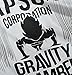 Brisco Brands Capsule Corporation Gravity Chamber Goku Dragon Ball Z Tank Top Shirt, White, Large