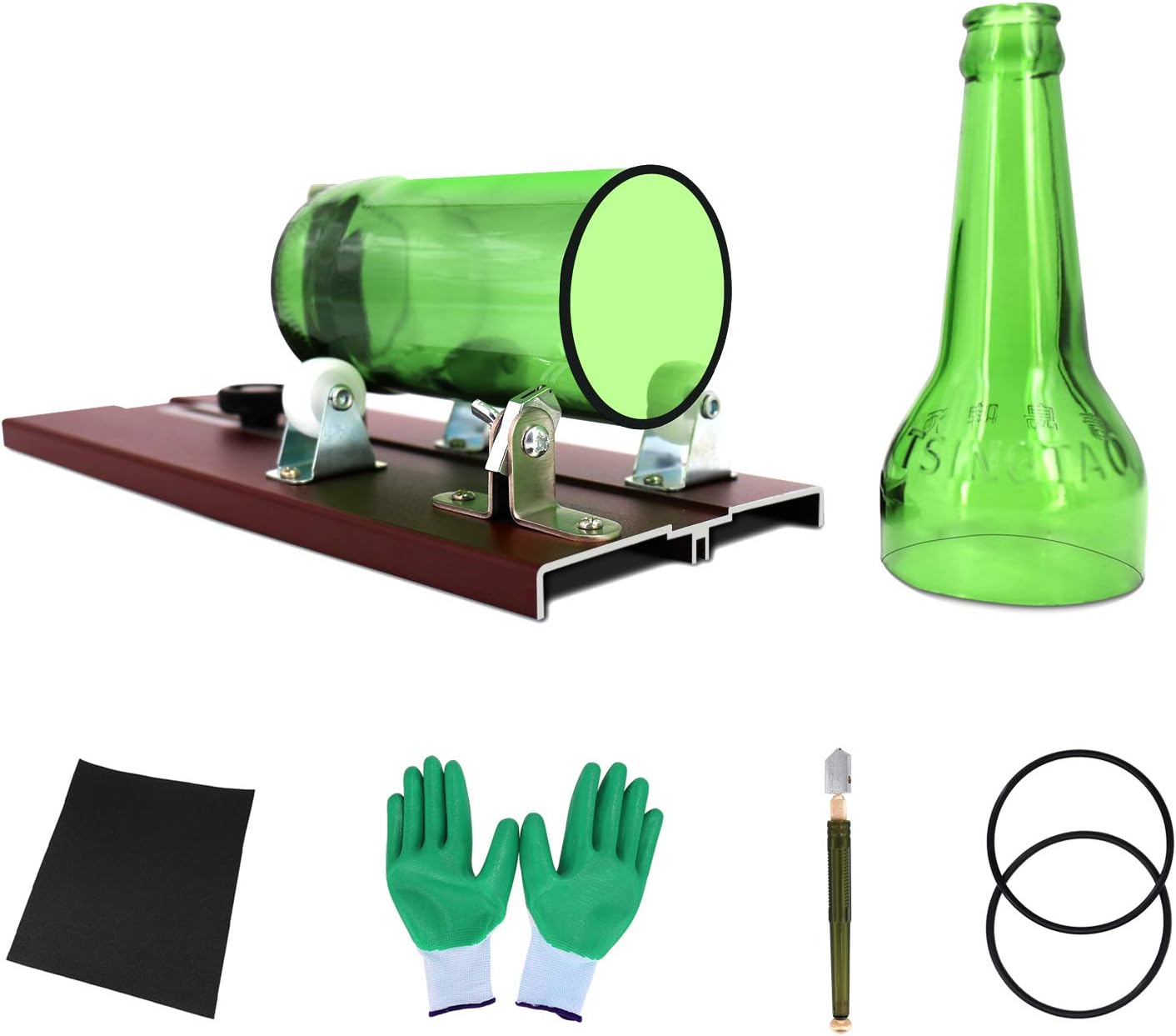 Upgrade Glass Bottle Cutter, Bottle Cutting Machine Tool Kit for Wine/Beer Bottles Cutter Crafting