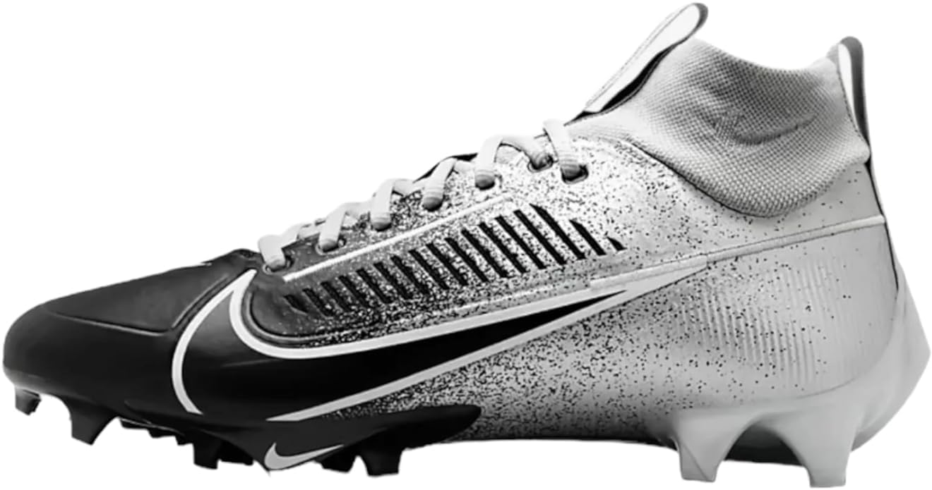 Photo 1 of Nike Vapor Edge Pro 360 2 Football Cleats Adult Metallic Silver/White-Light Smoke Grey-Black HF3454-003 Size 8