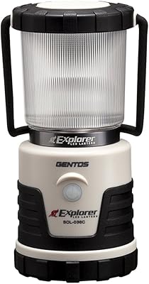 ジェントス LED ランタン 【3色切替/連続点灯14時間/防滴】 エクスプローラー SOLシリーズ