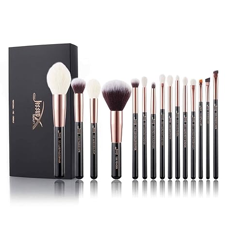 Jessup Brand Beauty 15 Pcs Foundation Makeup Brush Tool Kit Face