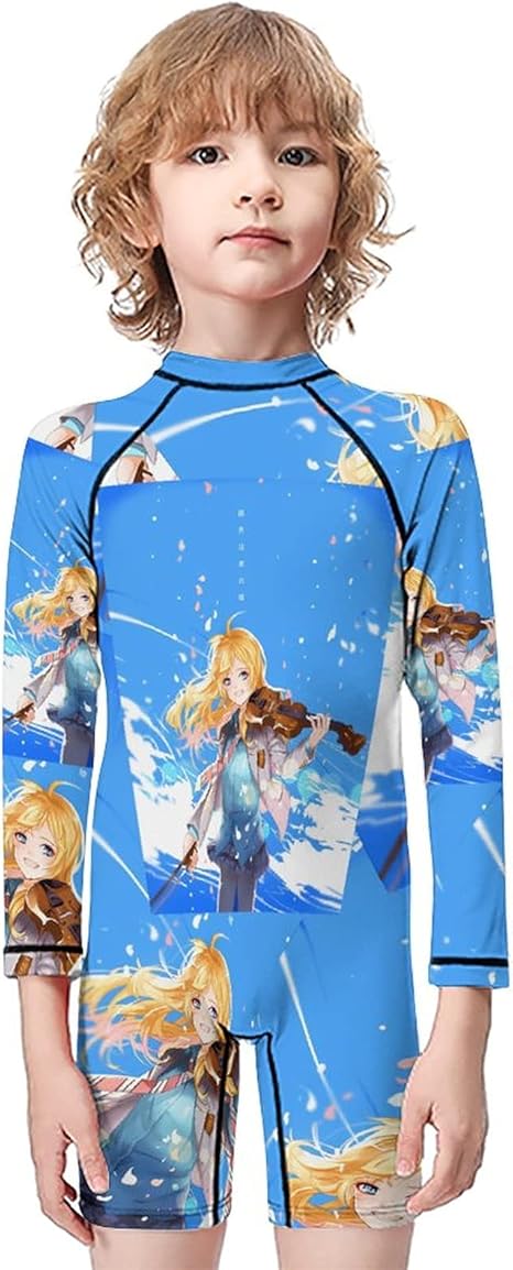 Amazon Co Jp 四月は君の嘘 かわいい 水着 キッズ 女の子 ガールズ水着 女児水着 男の子の水着 ワンピ男の子 女の子 子供 学生 可愛い ワンピースタイプの水着ース水着 スクール水着 スイムウエア 6 14歳 ホーム キッチン