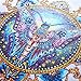 vanpower 5D DIY Special Shaped Diamond Painting Kits, Fantasy Butterfly Cross Stitch Embroidery Rhinestones Mosaic Kits Home Wall Decor
